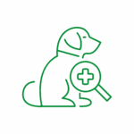 Icona illustrativa del servizio di dermatologia dell'Ambulatorio Veterinario Botti Maggi